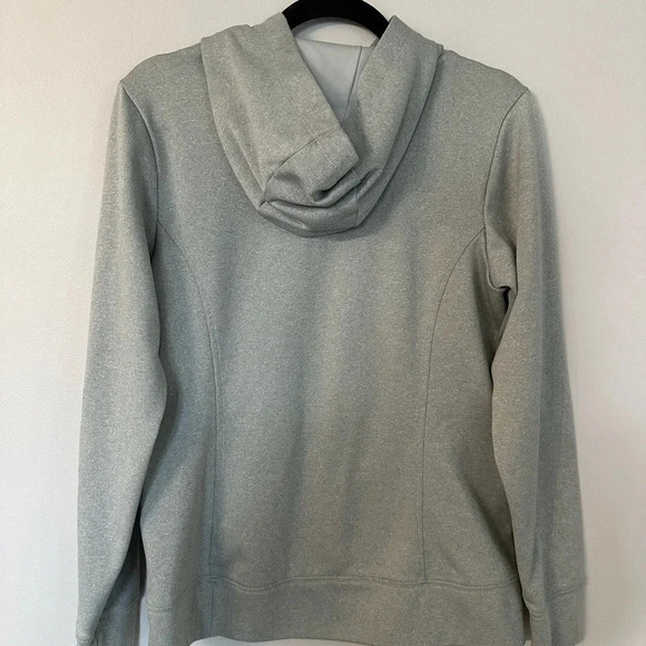The North Face Women’s Light Gray Hooded Sweatshirt Size M Regular GUC - Picture 9 of 9